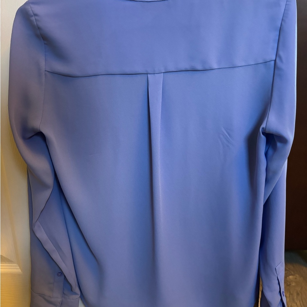 Express Blue Blouse - Picture 3 of 3